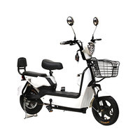 Scooter électrique de fabrication robuste pour adultes, vélo électrique à pneus larges 350w, vélo électrique