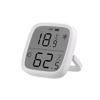 Capteur de température et d'humidité intelligent Zigbee SONOFF SNZB-02D avec grand écran LCD, surveillance à distance en temps réel via l'application Ewelink Home