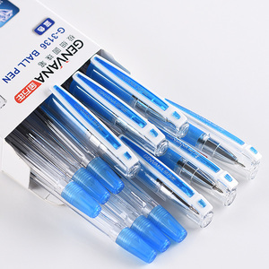 Tùy Chỉnh Văn Phòng Trường Văn Phòng Phẩm Bóng Stylus Mềm Cao Su Grip Semi-Kim <span class=keywords><strong>Tip</strong></span> 0.4Mm Siêu Tốt Bóng Điểm Bút - Product Image 2