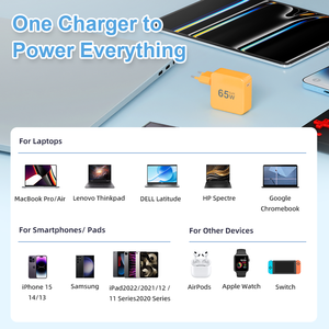 Tất Cả Trong Một 65W Gan USB-C Nhanh Chóng Sạc Điện Cho MacBook Pro iPhone Samsung Xiaomi Ipad Chuyển Đổi 2025 Mới Xu Hướng Cao Cấp Chất Lượng - Product Image 6