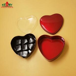 Tùy Chỉnh Hình Trái Tim Vỉ Trray Với Nắp Cho Sô Cô La Trong Hộp Thiếc Từ Nhà Máy Thâm Quyến - Product Image 4