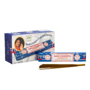 ธูปหอมแท้ นำเข้าจากอินเดีย ยี่ห้อ BNG Earth Brand กลิ่น Nag Champa Sai Baba SATYA ทำจากไม้ไผ่ธรรมชาติแท้ ทำมือ - Product Image 5