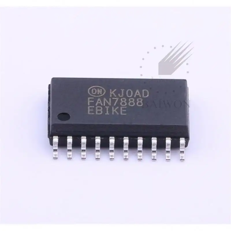 Komponen elektronik IC asli baru FAN7888MX SOP-20 sirkuit terintegrasi 3 IC porat-drive setengah jembatan FAN7888MX