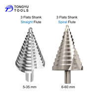 5-35 6-60mm vente en gros HSS cône foret étagé pour le perçage de tubes métalliques et de feuilles