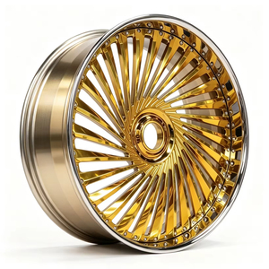 Jantes forgées assorties Rolls-Royce 18 24 pouces, ensemble de 2 ou 3 pièces de même couleur, jantes de voiture de luxe - Product Image 4