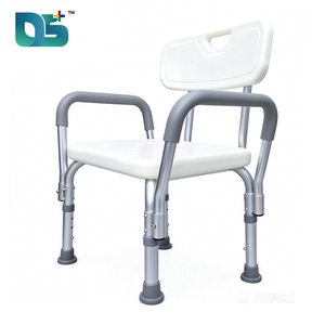 Sgabello da Doccia Personalizzabile con Altezza Regolabile, Antiscivolo, in Lega di Alluminio, Sedia da Bagno <span class=keywords><strong>per</strong></span> Anziani e <span class=keywords><strong>Disabili</strong></span> - Product Image 6