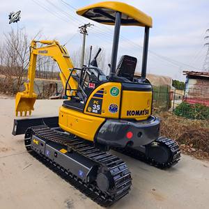Mini-excavatrice sur chenilles Komatsu PC35 du Japon, 3,5 tonnes, modèle 2023 d'occasion avec moteur et boîte de vitesses - Product Image 3