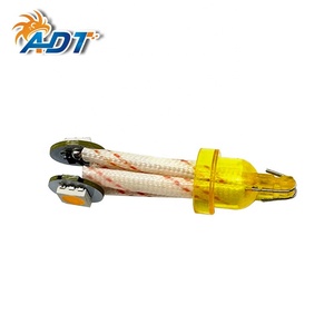 ADT 2SMD #555 194 T10 Non Ghosting Fold Side View Cable flexible LED Bayoneta 6,3 V AC Pinball Machine Bombilla - Product Image 4