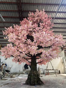 Tùy Chỉnh Lớn Nhân Tạo Nhựa Hoa Anh Đào Cây Cây Cây Lớn Nhân Tạo Mô Phỏng Cây Trong Nhà Cho Khách Sạn Và landscapers - Product Image 6
