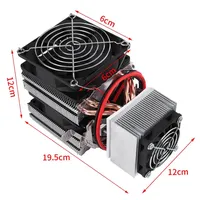 120W Semiconductor Mini Air Chiller Climatiseur 12V Air Cooling System Unit Peltier Cooler