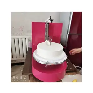 Automatische Crêpe Cake Cream Gladmakende Coating Decoreren Pleistertaartbesmeurde Coatingmachine Te Koop