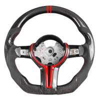 Pour BMW F10 F30 E46 E60 F15 F90 F80 G20 G30 M3 M4 M5 cuir fibre de carbone sport volant pièces automobiles volant