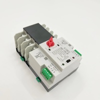 Commutateur de transfert d'alimentation sur Rail Din ATS 2P 3P 4P 100A OEMS ATS Switch AC 220V 4P 63A ATS