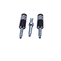 Connecteur jack 5 pôles équilibré 4.4MM plaqué rhodium de haute qualité