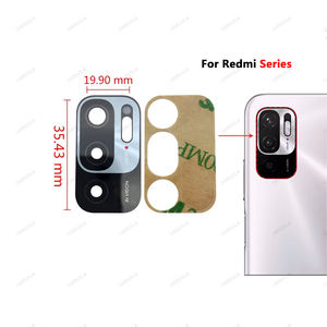 Sostituzione dell'obiettivo di vetro della fotocamera posteriore posteriore per <span class=keywords><strong>Xiaomi</strong></span> <span class=keywords><strong>Redmi</strong></span> <span class=keywords><strong>Note</strong></span> 8 <span class=keywords><strong>Pro</strong></span> 8T <span class=keywords><strong>Note</strong></span> <span class=keywords><strong>9</strong></span> 9S 10 5G 10s 11 <span class=keywords><strong>Pro</strong></span> Max con parti di riparazione della colla - Product Image 1