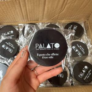 للبيع بالجملة مرآة صغيرة محمولة مستديرة من جانب واحد من البلاستيك من Zonyin ، علامة خاصة صغيرة بشعار مخصص - Product Image 6