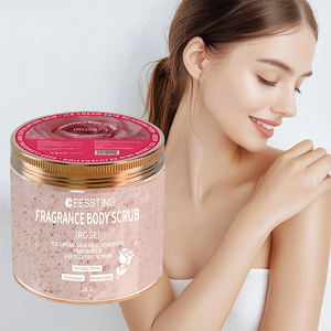 Crème exfoliante nourrissante à la rose de haute qualité pour un usage quotidien, lissage de la peau, gommage pour le visage et le corps - Product Image 5