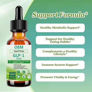 Gotas Líquidas de Suplemento GLP-1 de Marca Privada, 60 ml, Berberina, Gotas Orales Avanzadas 10 en 1 para Energía Metabólica y Salud Intestinal - Product Image 5