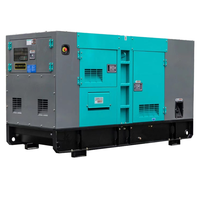 Générateur diesel triphasé Delux AC 15kW 20kW 30kW 36kW 40kW 50kW, type silencieux, vitesse 1500 tr/min, 380V/220V/ tension personnalisée