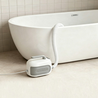 Matelas de massage à bulles pour baignoire électrique, imperméable, spa de bain, matelas de massage à bulles d'air, massage thermique pour le corps entier
