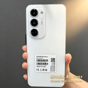 ราคาโรงงาน Spark 40 Pro สมาร์ทโฟน Android หน้าจอ 6.8 นิ้ว ลำโพงคู่ มาตรฐาน IP64 แบตเตอรี่ 5200mah โทรศัพท์มือถือแท้ ความจุ 24+512GB - Product Image 1