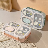 Bestseller Edelstahl Bento Lunchbox für Studenten, Büroangestellte, Outdoor-Camping 501-800ML Fassungsvermögen Bento-Box Lebensmittelbehälter