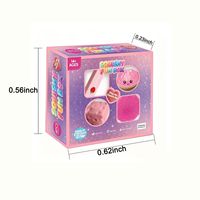 Nouvel ensemble de jouets anti-stress pour enfants, en TPR à récupération lente, doux et mignons, en forme de boulettes de fruits, coffret cadeau d'Halloween