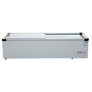 Comptoir <span class=keywords><strong>Commercial</strong></span> Bureau Congélateur Réfrigérateur Vitrine Air Refroidissement BBQ Viande Affichage Réfrigérateur - Product Image 4