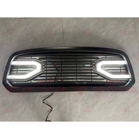 Grille de radiateur ABS 4x4 avec éclairage LED pour Dodge RAM 1500 Ram 2500, kit carrosserie de mise à niveau, grilles de course