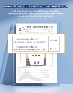 Generatore di Idrogeno da 1800ml per Inalazione di Gas Idrogeno-Ossigeno, Facile da Usare, Basso MOQ, Tecnologia SPE PEM, Altamente Raccomandato per Centri di Riabilitazione - Product Image 2