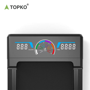 Topko nhỏ gọn di động gấp nghiêng máy chạy bộ màn hình LCD nhà văn phòng dưới bàn thiết bị tập thể dục cơ khí lái xe - Product Image 3