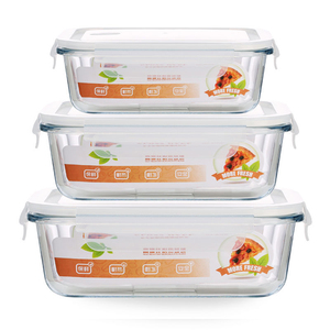 Kitchen organizer meal prep container kids lunch box bento box food containers 3 compartment plastic food box container