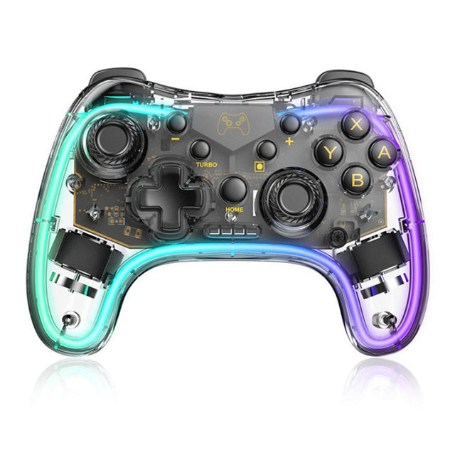 SUNDI Mobile Phone PC LED Joysticks Gamepad Wireless Controller for Nintend Switch/Lite/OLED Console Pro Android IOS