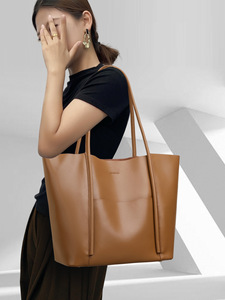 Bolsos cruzados de diseñador de moda, bolsos de hombro de cuero genuino de alta calidad, bolsos de mano casuales para mujer - Product Image 2