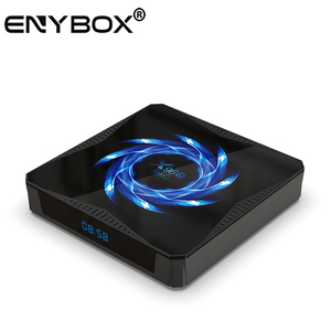Android Tv Box 10 Smart TVBox 2.4G/5Ghz Wifi HDR 4K H.265 X96Q Max Media Player Set Top Box