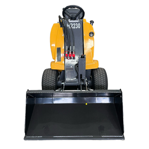 Nhỏ <span class=keywords><strong>Skid</strong></span> chỉ đạo Bộ nạp bánh xe mini <span class=keywords><strong>loader</strong></span> 1 tấn xếp tải 1 năm bảo hành <span class=keywords><strong>backhoe</strong></span> phía trước <span class=keywords><strong>loader</strong></span> - Product Image 2