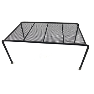 गर्म बिक्री ब्लैक एक्सपेंड कैबिनेट शेल्फ रसोई कवर के साथ लोहे के भंडारण रैक - Product Image 3