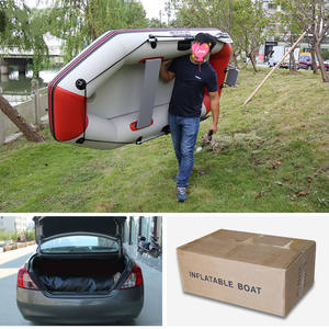 <span class=keywords><strong>Gonflable</strong></span> Rouge-gris Dériveur Ensemble De Pêche-bateau Sport-Bateau pour 1-3 personne Aviron Ouate De 260*<span class=keywords><strong>120</strong></span> cm - Product Image 6