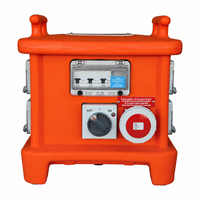 Boîtes de distribution d'énergie temporaires multifonctionnelles portables aux normes australiennes, prises 32A monophasées et triphasées