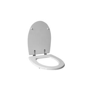 モダンなヨーロッパデザインのソフトクローズプラスチック製トイレ便座カバー、家庭用PP素材、細長い形状 - Product Image 2