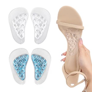 Semelles orthopédiques en gel PU pour fasciite plantaire, soutien de la voûte plantaire, soulagement de la douleur, pour pieds plats, pour adultes et enfants - Product Image 3