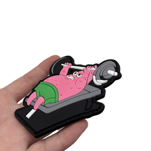 Parche de PVC con Velcro de la Serie Fitness Spot "Dai Xing" para Brazalete y Mochila - Product Image 3