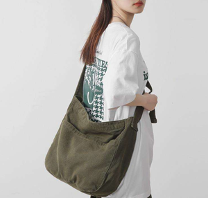 Nouveau sac bandoulière en toile grande taille, tendance, pour les amoureux du style décontracté, sac à bandoulière pour femmes et hommes, sac de voyage et de shopping quotidien - Product Image 4