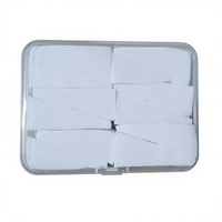 Lot de 12 éponges à ongles trapézoïdales en boîte – Éponges douces pour dégradé, outils de stamping pour nail art, manucure dégradée NAT070B