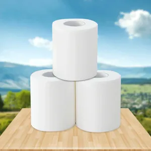 water-absorbing home bathroom ultra gentle tissue roll 140 sheets 3 ply 2 ply toilet paper 96 rolls