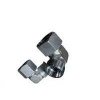 Adaptateur hydraulique droit sur mesure en acier au carbone et acier inoxydable, connecteur de tube fileté