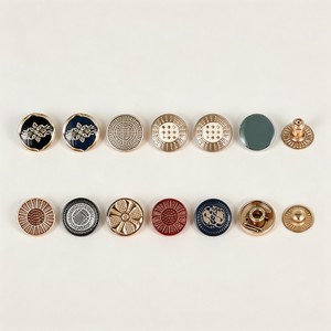 Boutons métalliques les plus vendus, plusieurs couleurs, sans nickel, boutons personnalisés pour vêtements, décoration de vêtements, boutons métalliques pour vêtements - Product Image 2