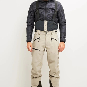 Pantalones de esquí hechos a medida de alto rendimiento MOQ bajo al por mayor transpirable de talla grande con cierre de cremallera Baggy Ski Snow Psychic - Product Image 1