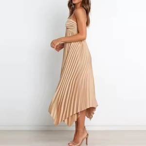 เดรสออกใหม่ขายส่ง เดรสฤดูร้อนสำหรับผู้หญิง เดรสกำมะหยี่สายเดี่ยวเซ็กซี่แบบสั่งทำ เดรสปาร์ตี้จีบระบาย เดรสชายหาดสำหรับผู้หญิง - Product Image 6