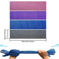 Filet de bain africain Barre de bain en mousse pour le dos Serviette de bain Sac à savon Serviette de sauna en nylon pour hommes et femmes